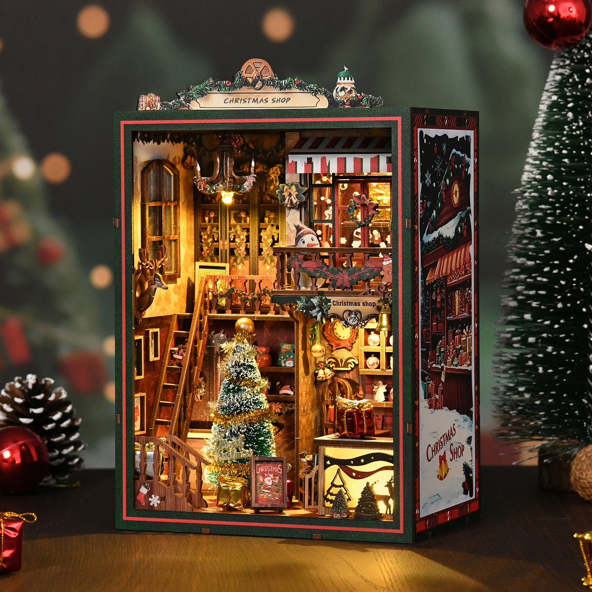 Winter holiday nook | Christmas shop kit