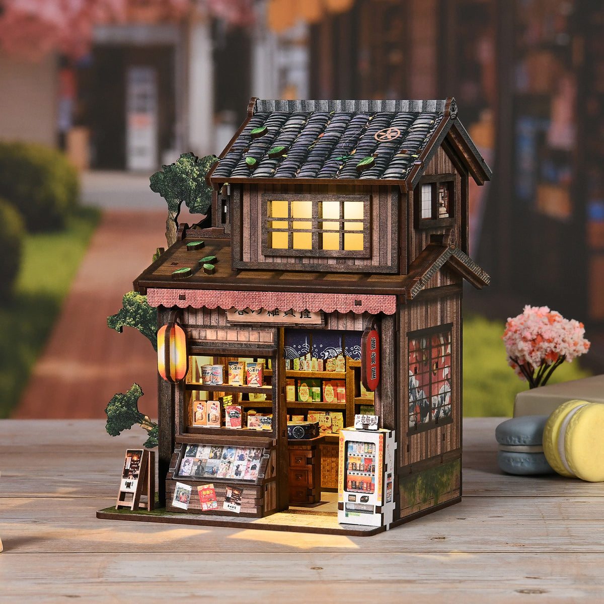 Japanese street market | Kasuga grocery store kit
