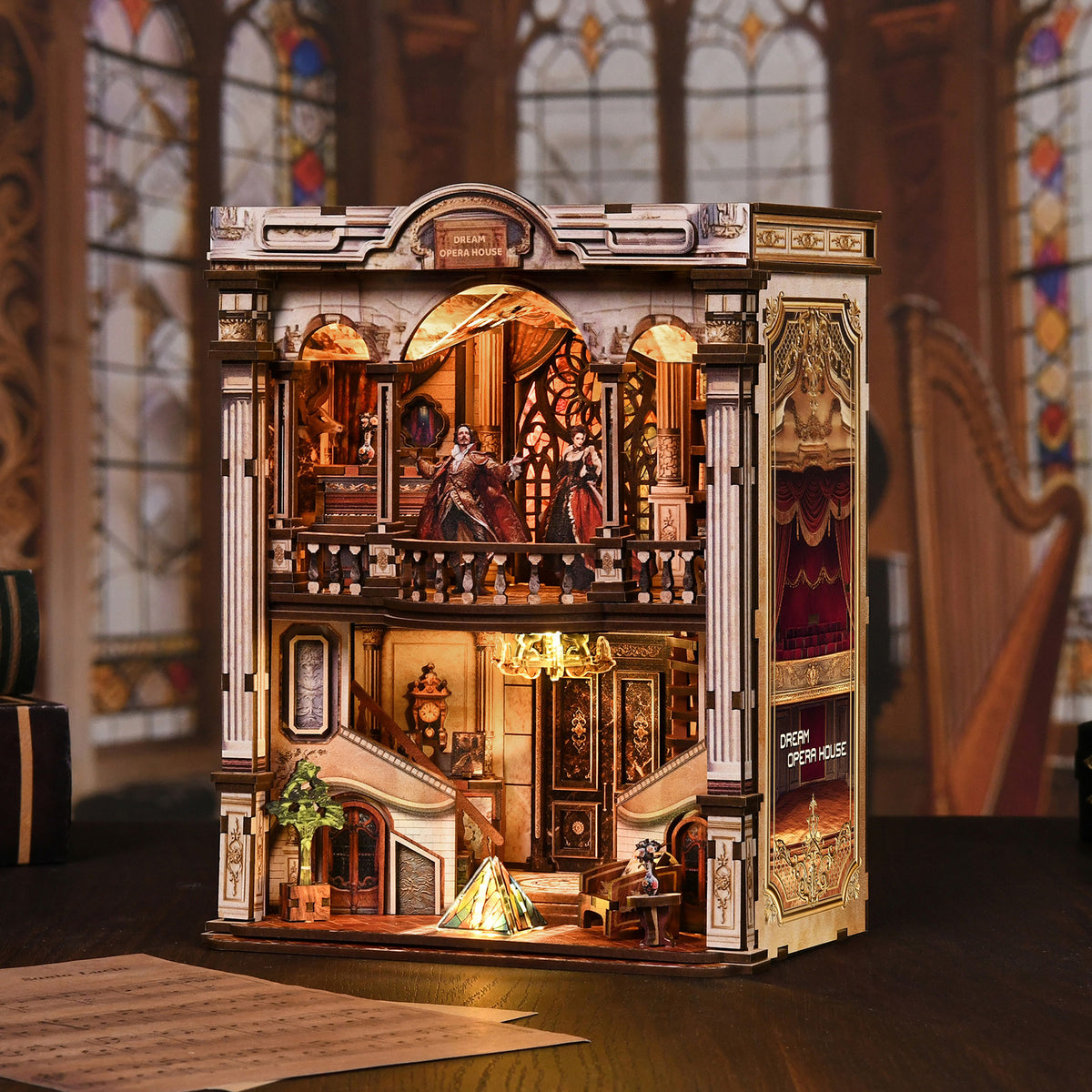 Velvet curtain theatre | Dream opera house kit
