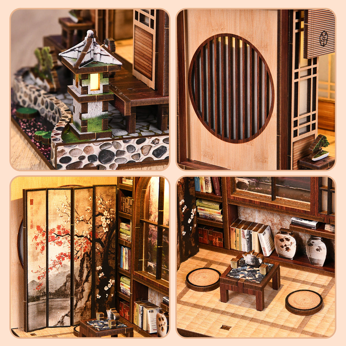 Quiet moss retreat | Moss-lantern harmony garden kit