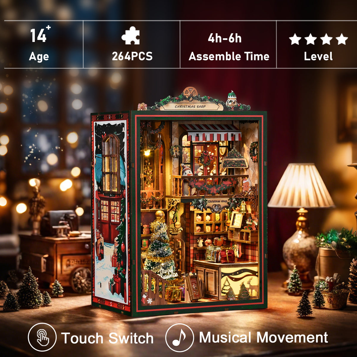 Winter holiday nook | Christmas shop kit