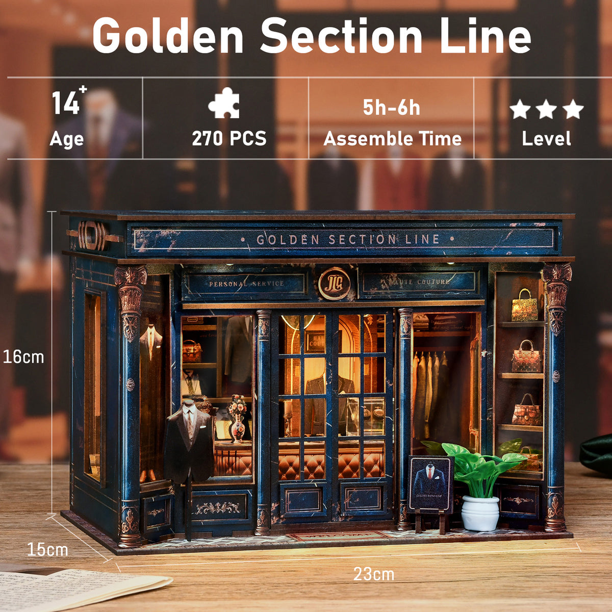 Bookstore | Golden section line kit