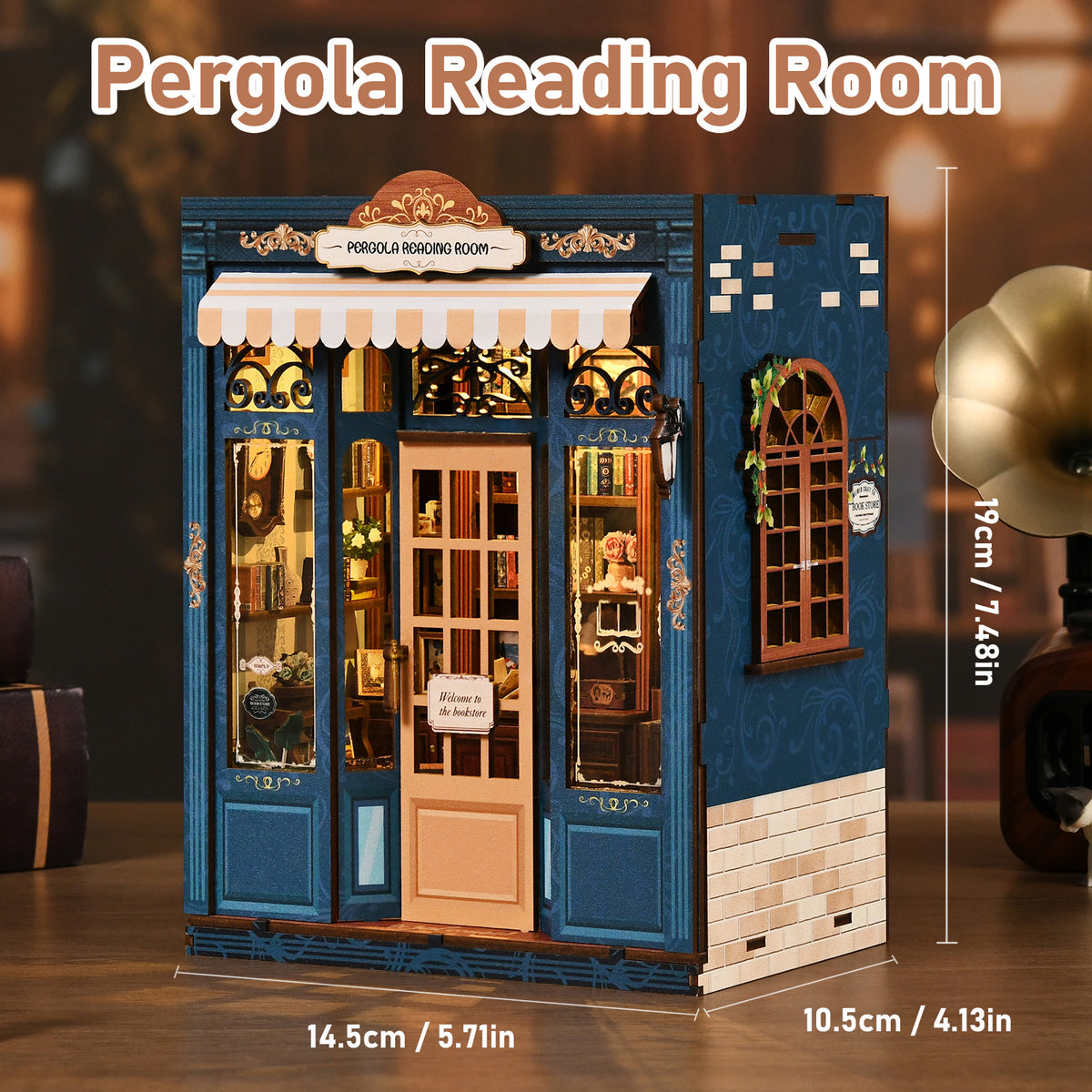 Vine-covered garden nook | Pergola reading room kit