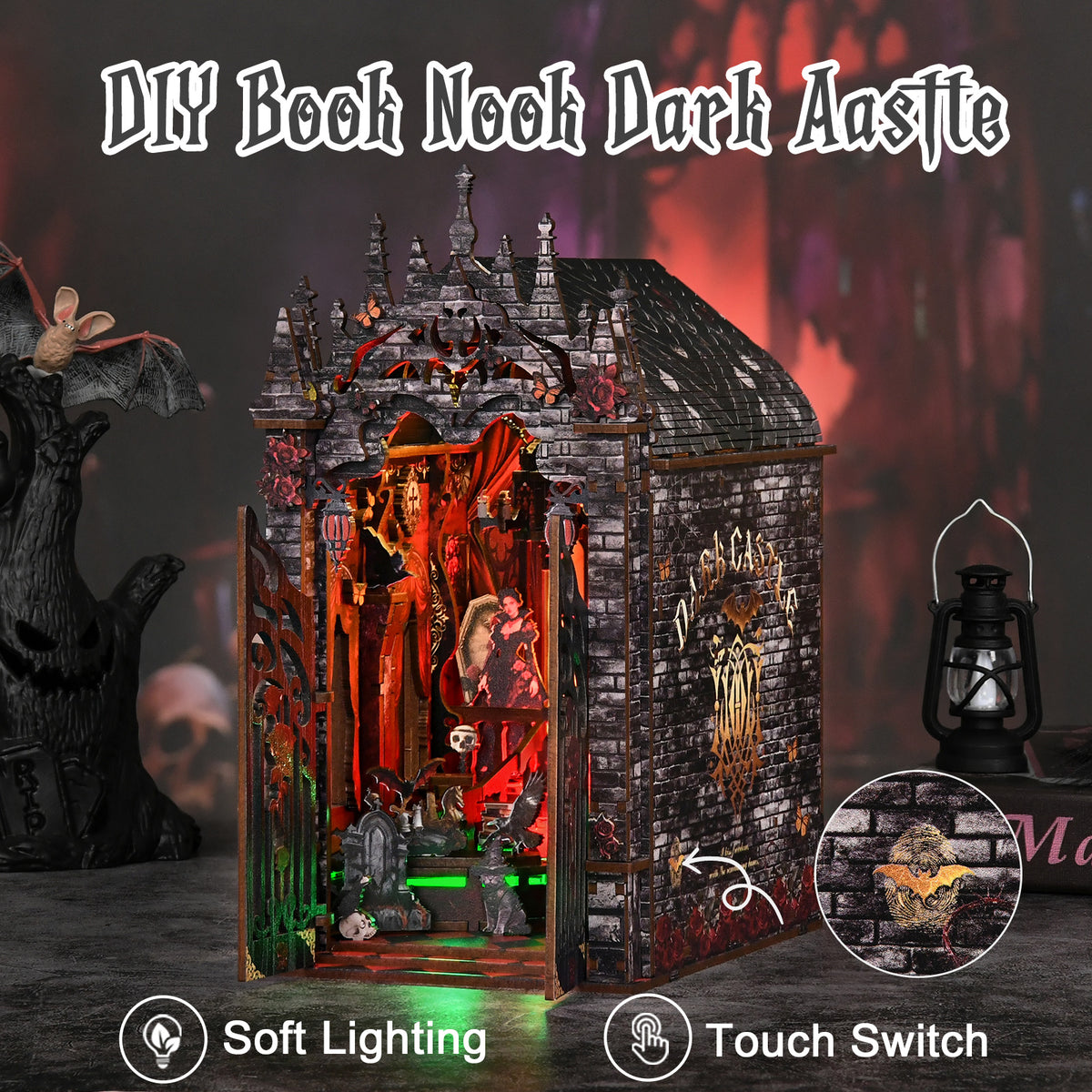Gothic fortress ruin | Dark castle kit