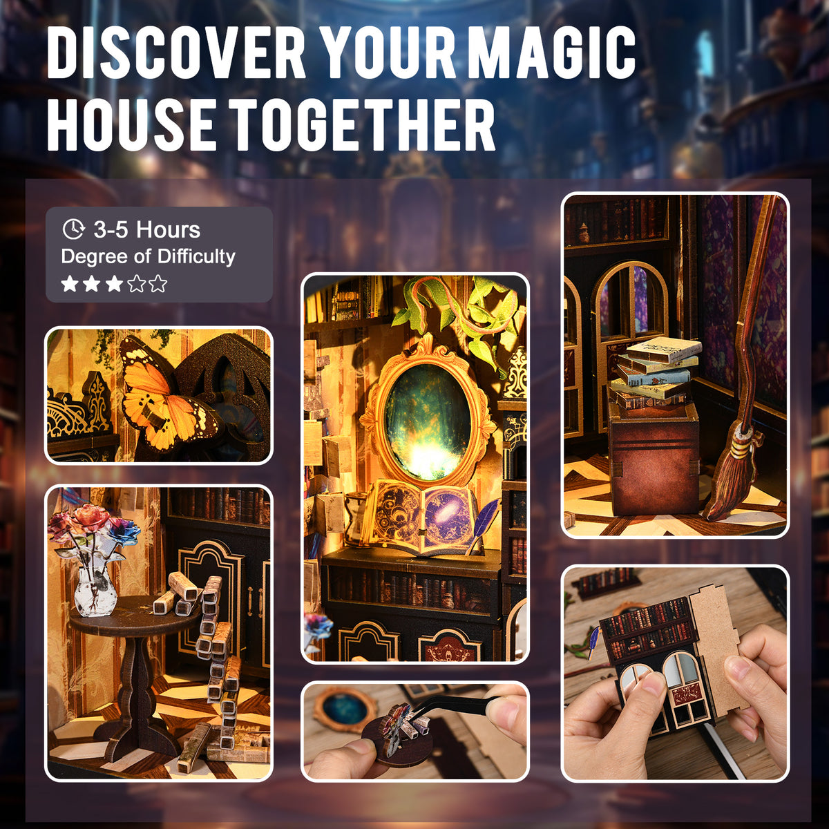 Living pages corner | The realm of the magic book kit