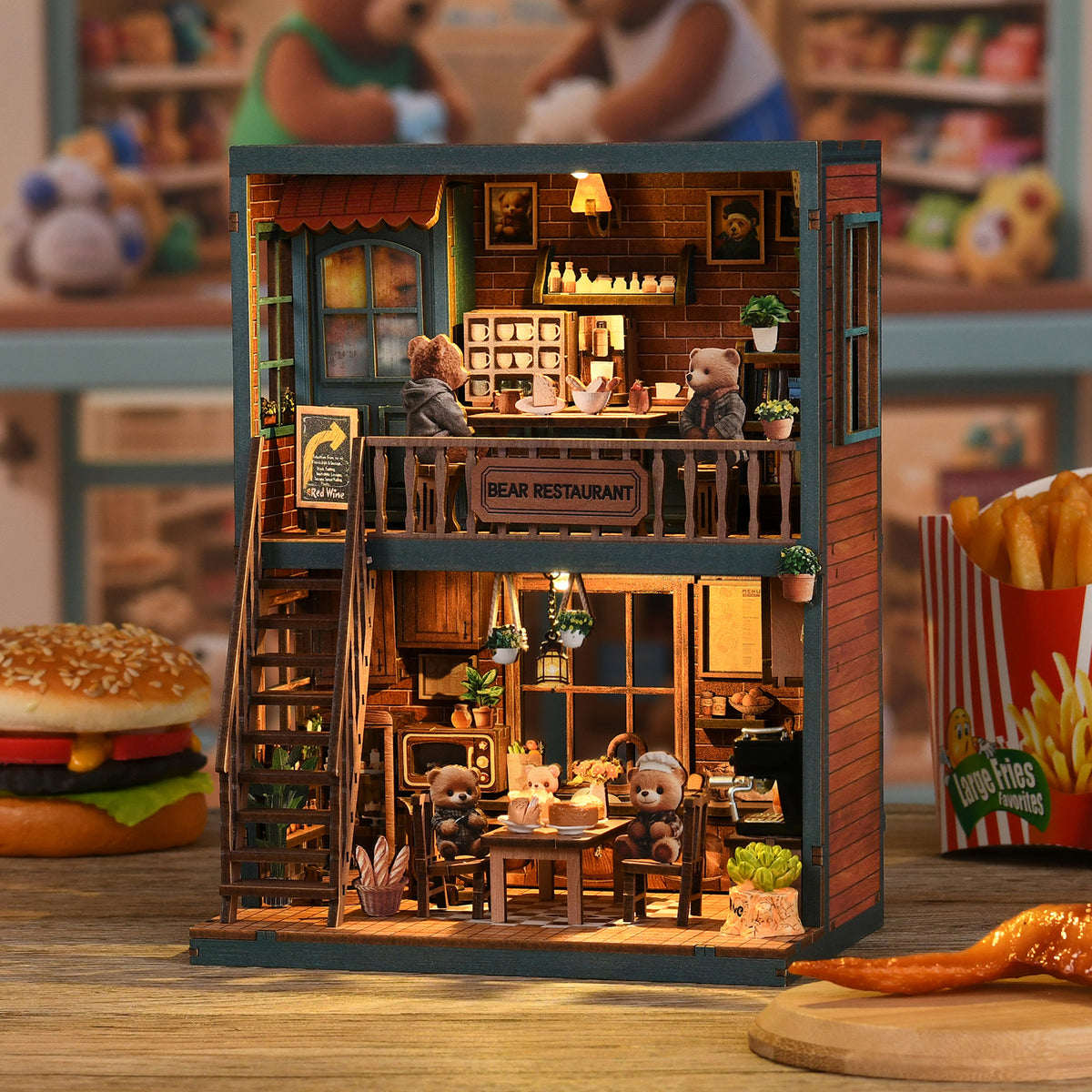 Woodland bistro | Bear restaurant kit