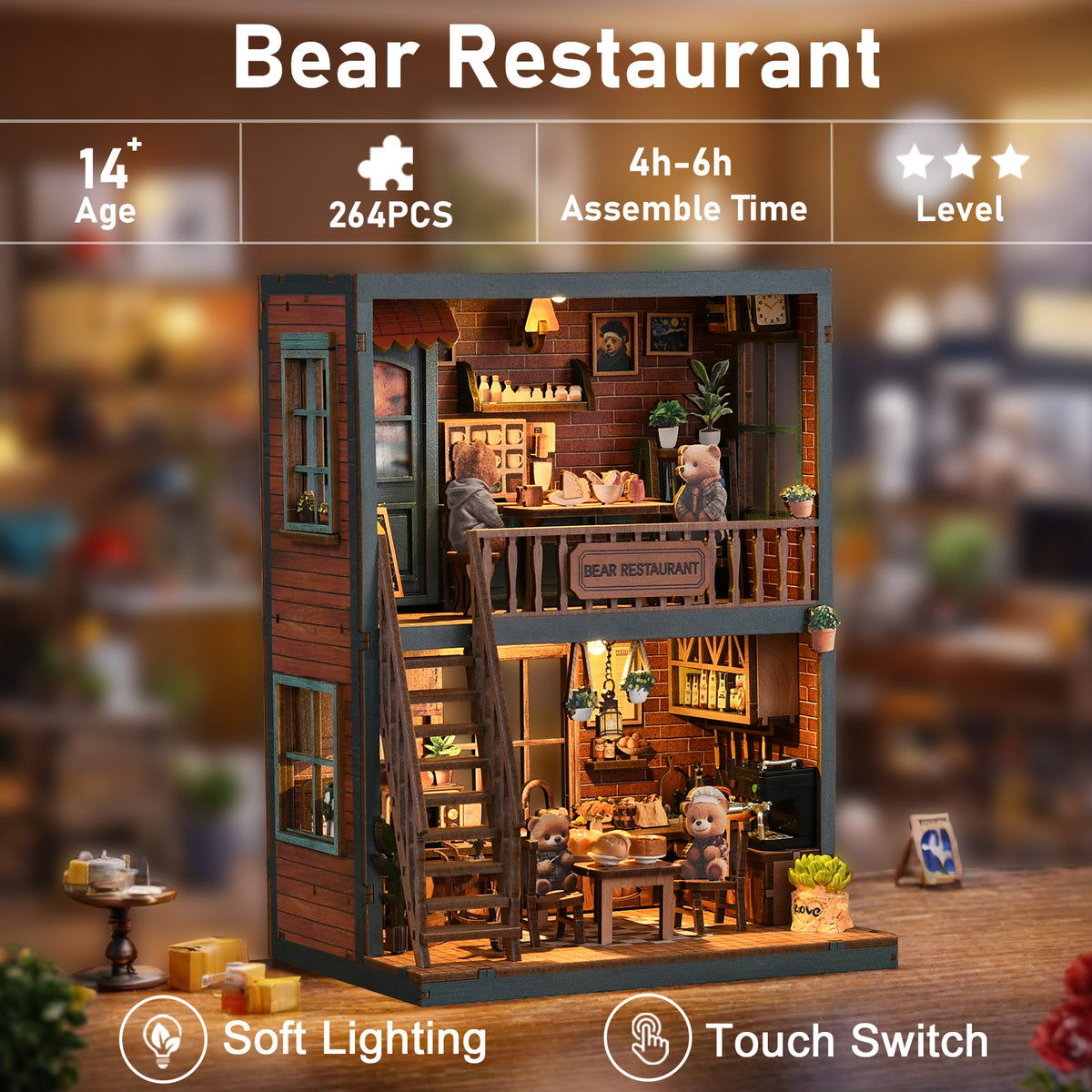 Woodland bistro | Bear restaurant kit