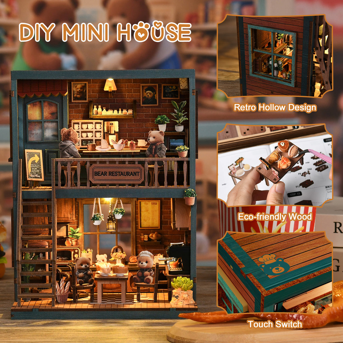 Woodland bistro | Bear restaurant kit