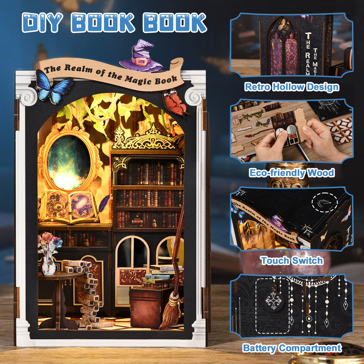 Living pages corner | The realm of the magic book kit
