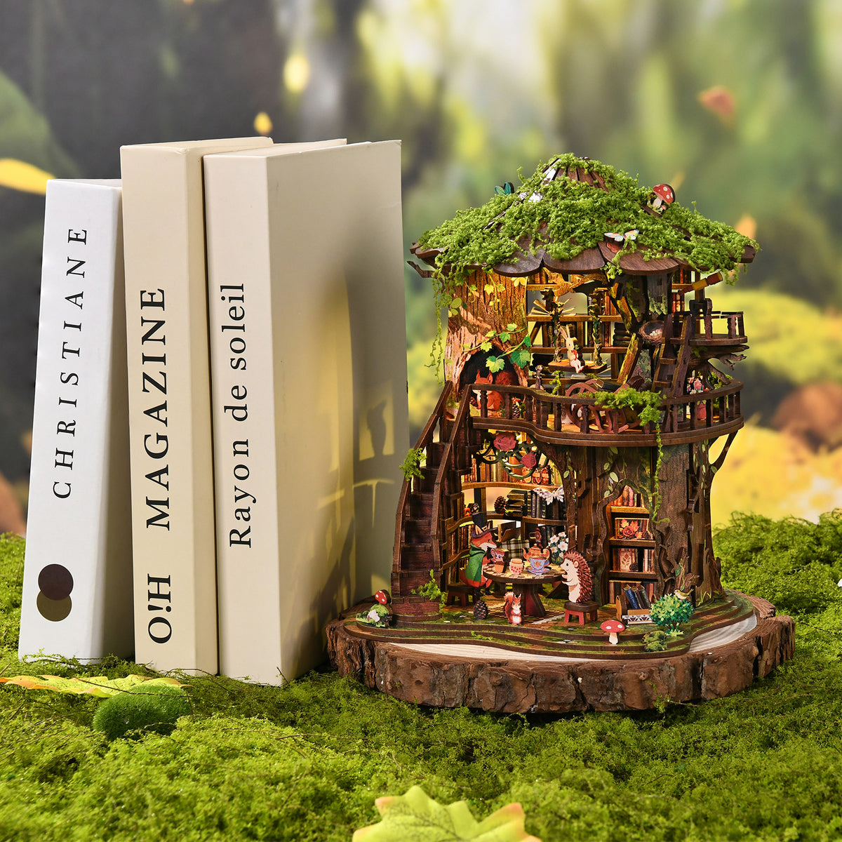Treehouse tea room | Forest tea book club kit