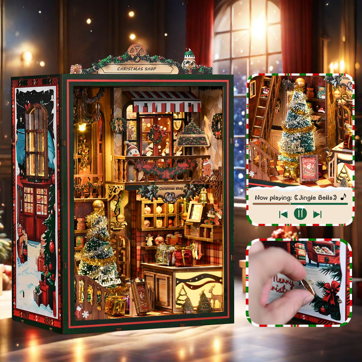 Winter holiday nook | Christmas shop kit