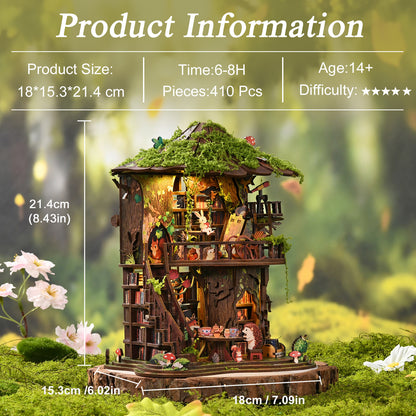 Treehouse tea room | Forest tea book club kit