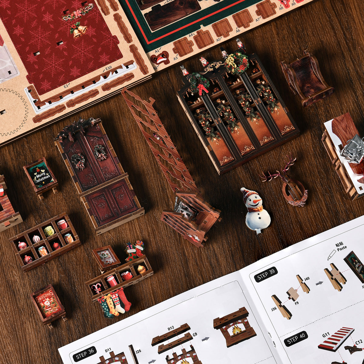 Winter holiday nook | Christmas shop kit