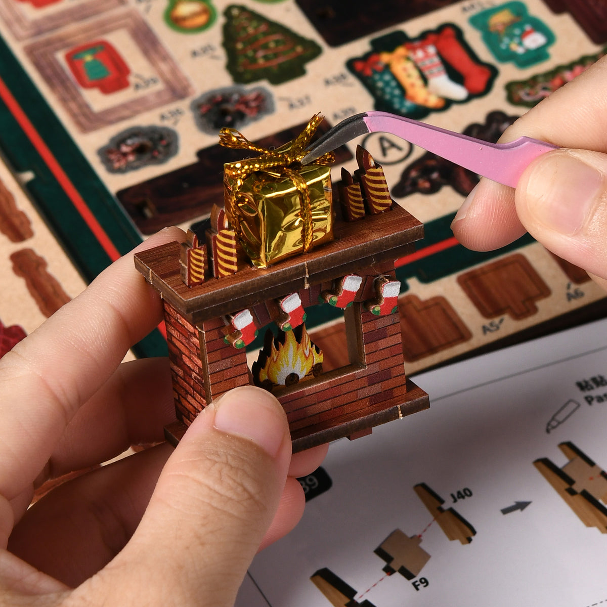 Winter holiday nook | Christmas shop kit