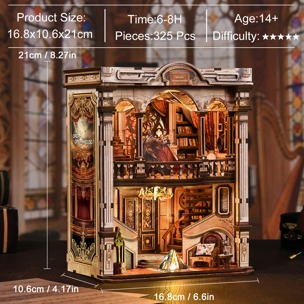 Velvet curtain theatre | Dream opera house kit