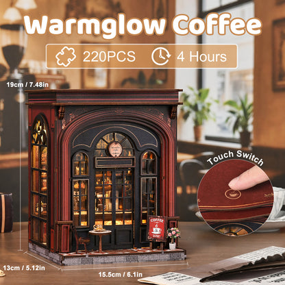 Neighborhood café corner | Warmglow coffee kit