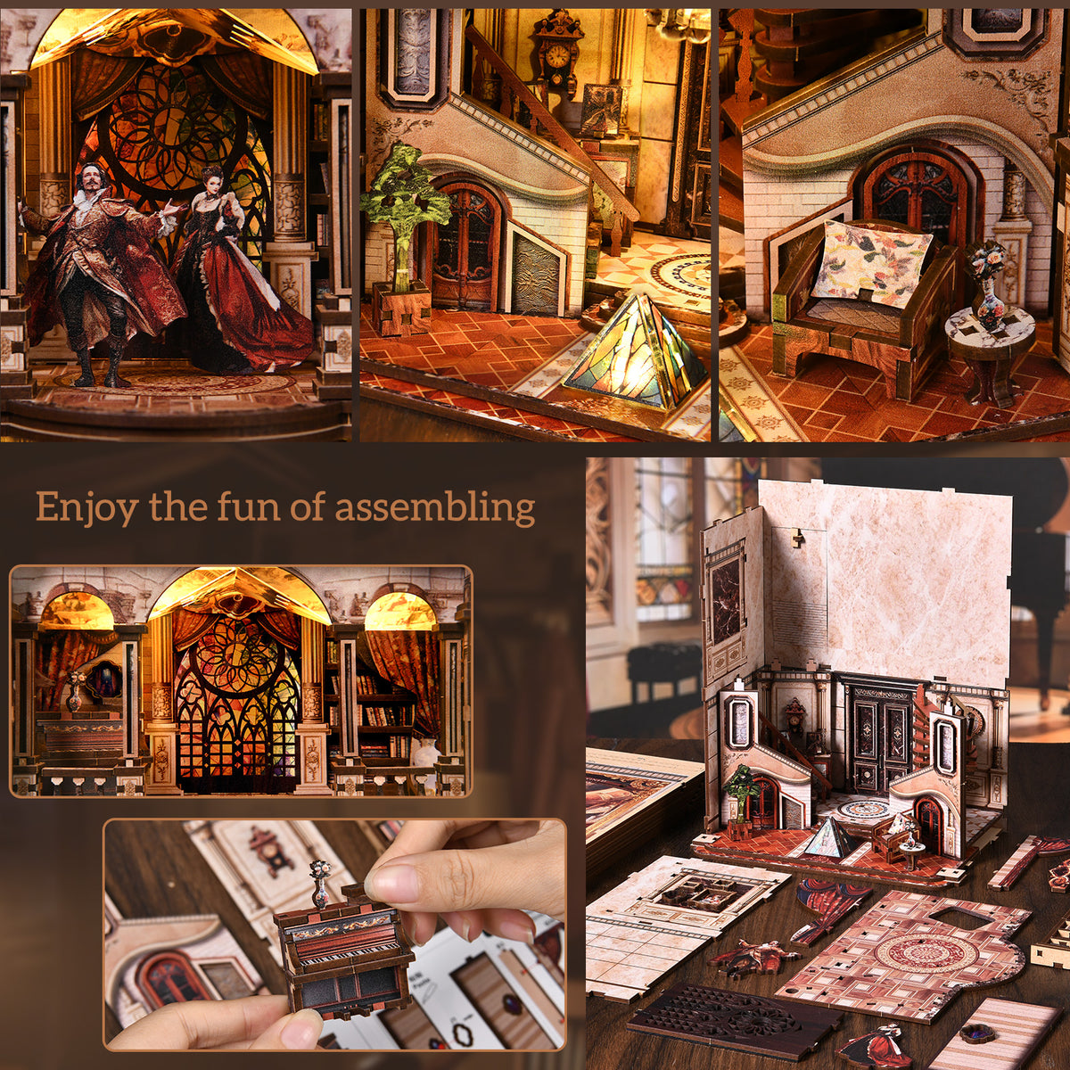 Velvet curtain theatre | Dream opera house kit