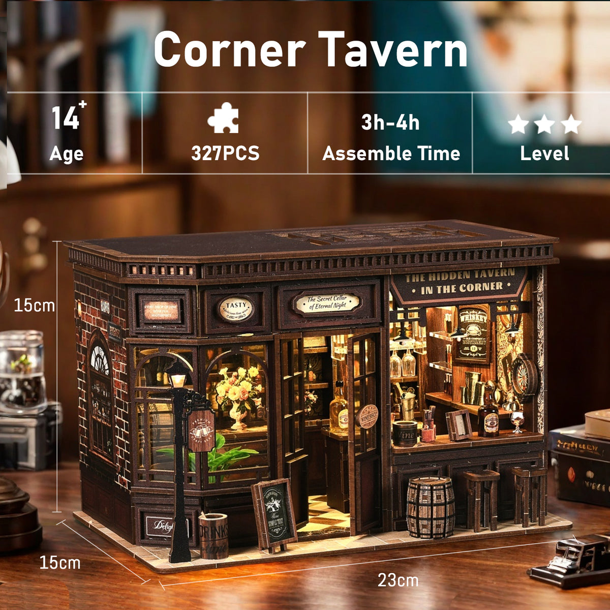 Medieval inn hideaway | Corner tavern kit