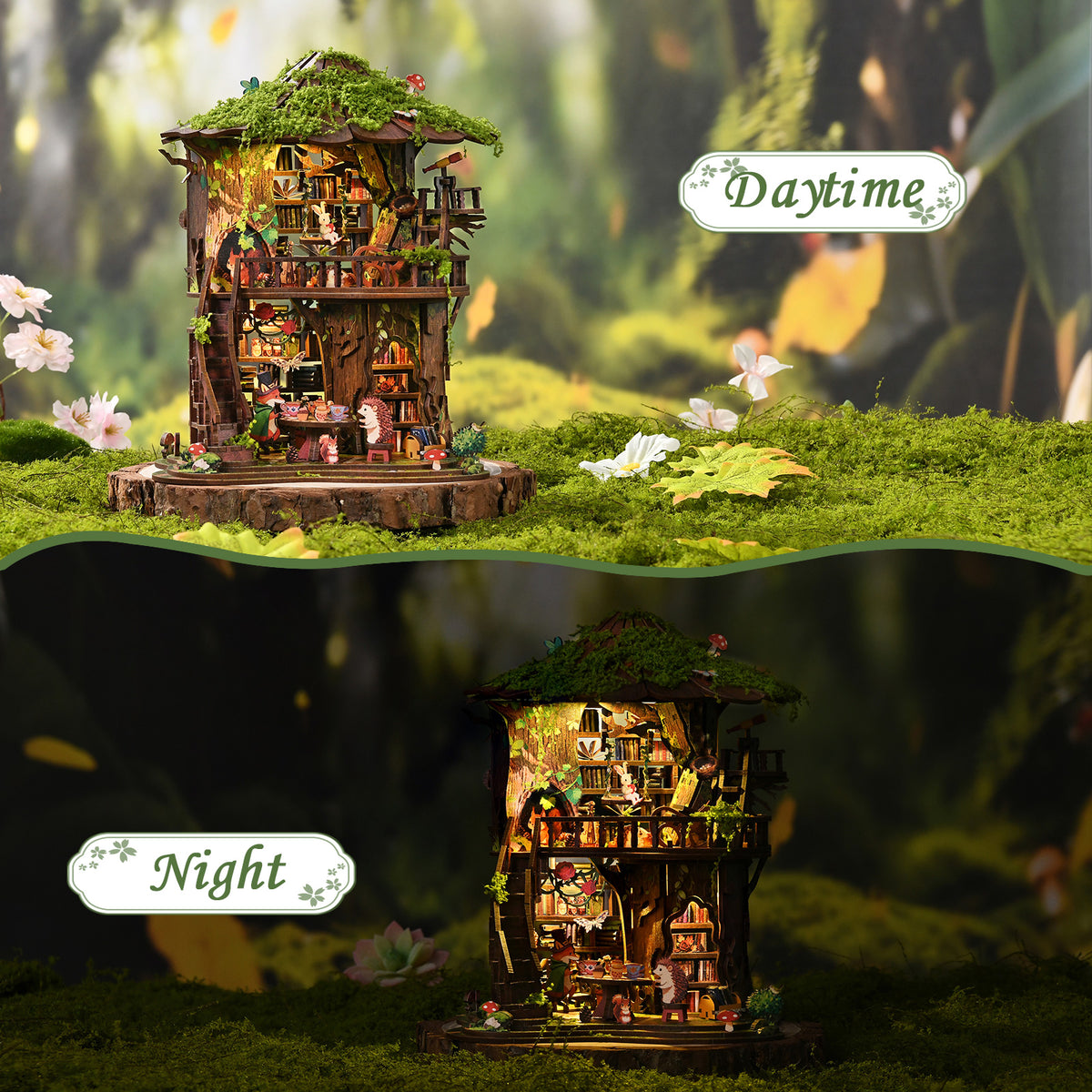 Treehouse tea room | Forest tea book club kit
