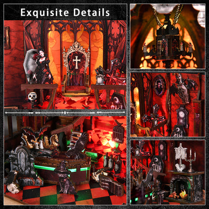 Gothic fortress ruin | Dark castle kit