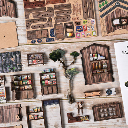 Japanese street market | Kasuga grocery store kit
