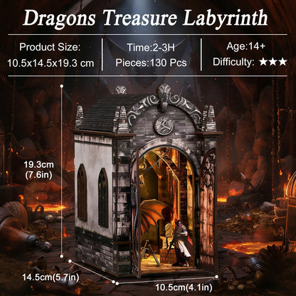 Underground hoard chamber | Dragons treasure labyrinth kit
