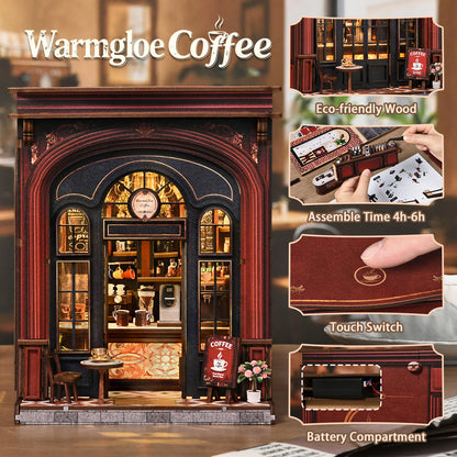 Neighborhood café corner | Warmglow coffee kit