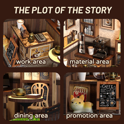 Countryside coffee house | Country cafe kit
