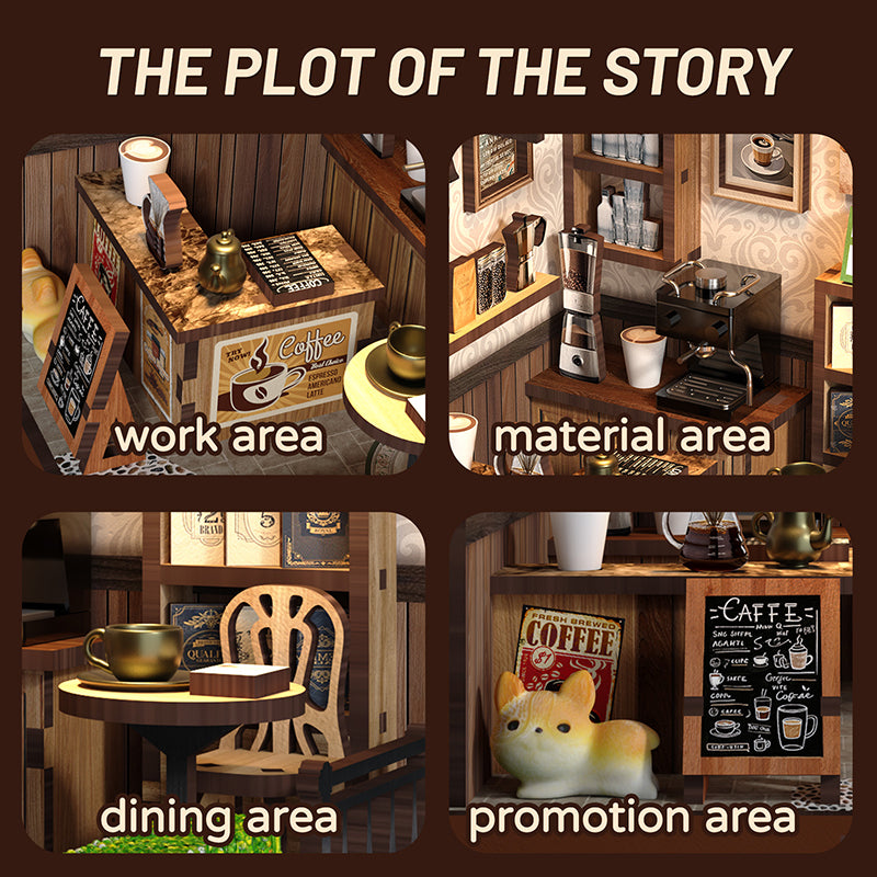 Countryside coffee house | Country cafe kit